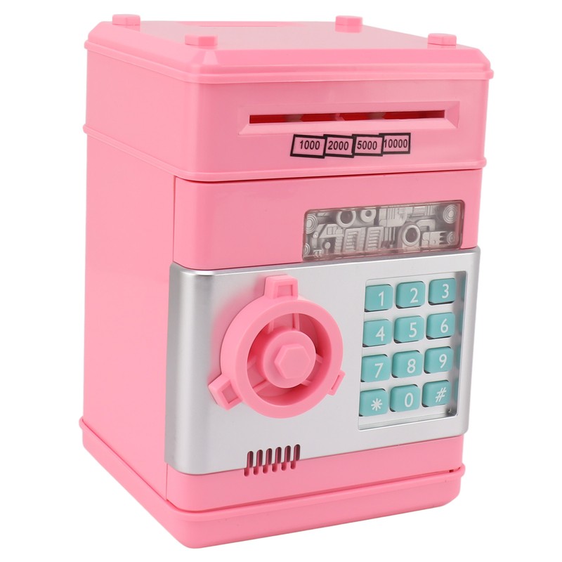 2 Modes ATM Piggy Bank Digital Electronic Paper Money Coins