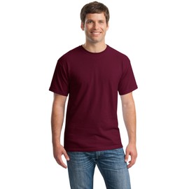 Gildan Heavy Cotton T-Shirt, Maroon, XXX-Large
