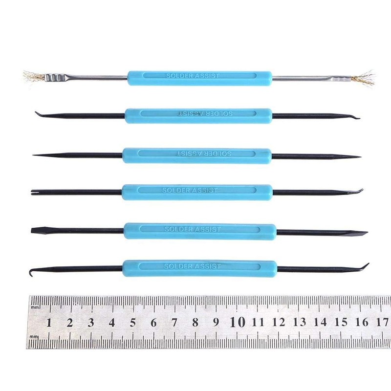 7 Piece Solder Assist Tool Tin Lead Electronic Circuit Board