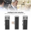 Wireless Lavalier Microphone, On Lapel Mic with Charging Case, Noise