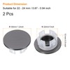 uxcell 2Pcs Sink Overflow Cover Basin Trim Copper Overflow Rings