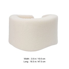 FOMIYES Ergonomic Neck Support Sponge Collar for Office Neck Pain Comfort Adjustability Spinal Support