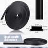 Tondiamo Magnetic Strips for Shower Door 134 Inches Flexible Magnetic