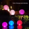 Rukars Floating Ball Pool Light Solar Powered 4 PCS, 14