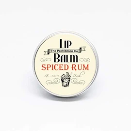 Spiced Rum Lip Balm, Vegan friendly 15ml Tin