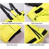 PHIBEE Boys' Waterproof Breathable Polyester Snowboard Ski Pants Yellow 8