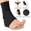 Adjustable Compression Ankle Brace for Sprained Ankle, Strong Support, Breathable