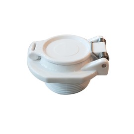 Bydorunce W400BWHP GW9530 Free Rotating Vacuum Vac Lock Replacement for Suction Pool Cleaners Safety Wall Accessories W400BLGP W400BBKP K12500（White）