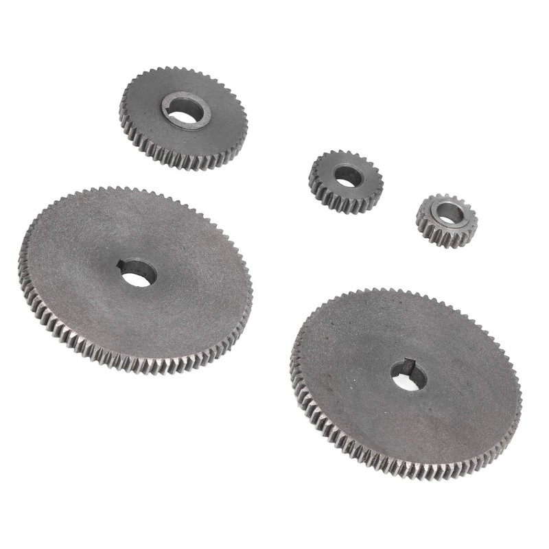 5Pcs Lathe Gear Metal Mini T80 T45 T25 T20 Accessory
