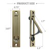 senharvest Pocket Door Pull and Edge Pull Antique Brass Set,