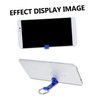 Operitacx 4pcs Multifunctional Quick Bottle Opener Keychain Phone Stand Aluminum
