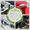 PATIKIL 100 Pcs Split Lock Washer, M8 Spring Lock Washer