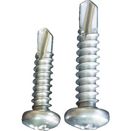 MIYAGAWA SPP4210-PC1 Drill Screw Pan Stainless Steel 4X10 34 Pieces