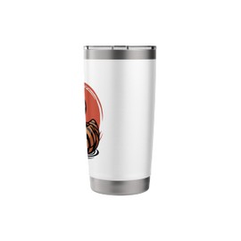 Zebra Rubber Duck Stainless Steel Insulated Tumbler