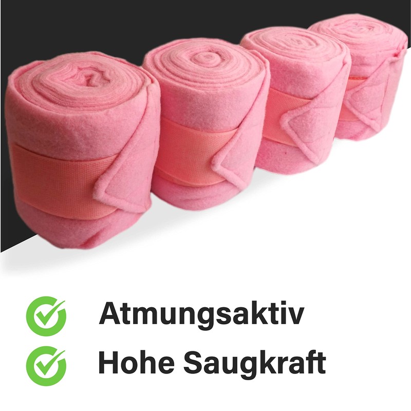 Fleece Bandages for Horse with- Horse Fleece Bandages in Set