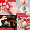 Shappy Pieces Hangers Ribbon 10.6 Inch Christmas Ornament Ribbon Tree