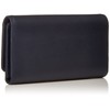 Takeokikuchi Men's Trifold Key Case, 4 Row Morbido Series, navy