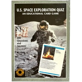 Smithsonian U.S. Space Exploration Quiz Card Game (Smithsonian Institution) BRAND NEW