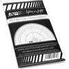 Ashton and Wright - 180 Degree Protractor - 10cm -
