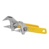 GETUHAND Extra Slim Jaw 4-Inch Adjustable Wrench, Silver, High Carbon