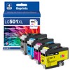 LC501XL LC501 Ink Cartridge Compatible for Brother MFC-J1360DW Printer