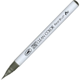 Zig Clean Color Real Brush Marker Pen 094 Grey Brown