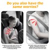 Osilly 2PCS Car Seat Belt Cover, Carbon Fiber Vehicle Safety