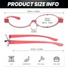 DreamCalf 2 Packs Makeup Reading Glasses Magnifying Readers for Women