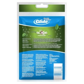 Oral-B Complete Glide Scope Outlast Dental Floss Picks Long-Lasting Mint 75 Each