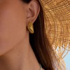 FAMARINE Seashell Earring Women Gold Shell Stud Earrings Shell Ocean