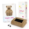kullaloo Fabric Set/Gift Set for Sewing Teddy - with Sewing
