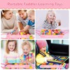 Busy Board for Toddlers, Busy Book Montessori Travel Toy for