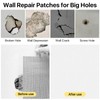Boocalny 6 Pcs 12x12 Inch Drywall Repair Kit, Self-Adhesive Mesh