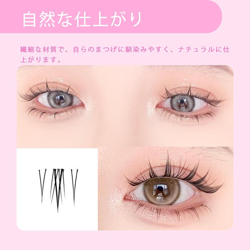 LASHIDOL Large Capacity Partial False Eyelashes, Partial False Eyelashes, False