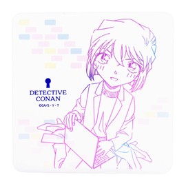 Kaneshotouki 034594 Detective Conan Haibara Water Absorption Coaster Square 3.9 inches (10 cm) Goods, Tableware