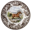 Spode Woodland American Quarter Horse Dinner Plate