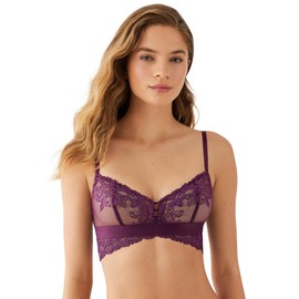 b.tempt'd by Wacoal Women's Opening Act Bralette, Potent Purple
