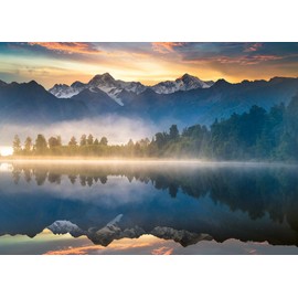 Ravensburger Lake Matheson, New Zealand 1000 Piece Jigsaw Puzzle for Adults - 12000356 - Handcrafted Tooling, Made in Germany, Every Piece Fits Together Perfectly