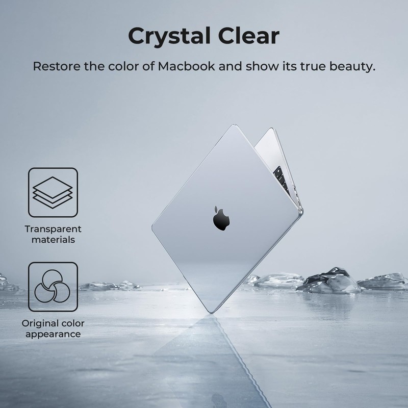 EooCoo Case Compatible with MacBook Air 13 inch Case for