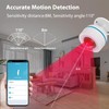 PHOVOLT Matte Motion Sensor, Intelligent Motion Sensor for Home Security,