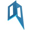 45° and 90° Aluminum Alloy Angle Ruler for Woodworking Precision