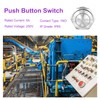 DMiotech 19mm / 3/4" Stainless Steel Momentary Push Button Switch