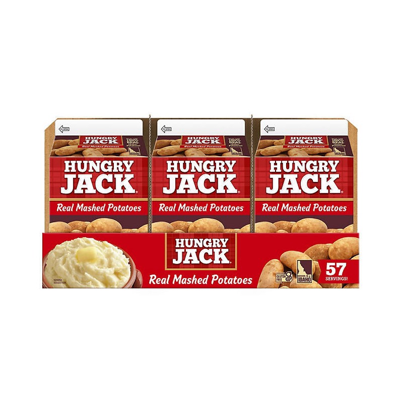 Hungry Jack 2 PACK Hungry Jack Mashed real Idahoan Potatoes