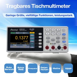 ADM1041 Digital Multimeter Multiple Test Functions Support DC/AC Voltage Current 55,000 Counts Support True RMS DMM