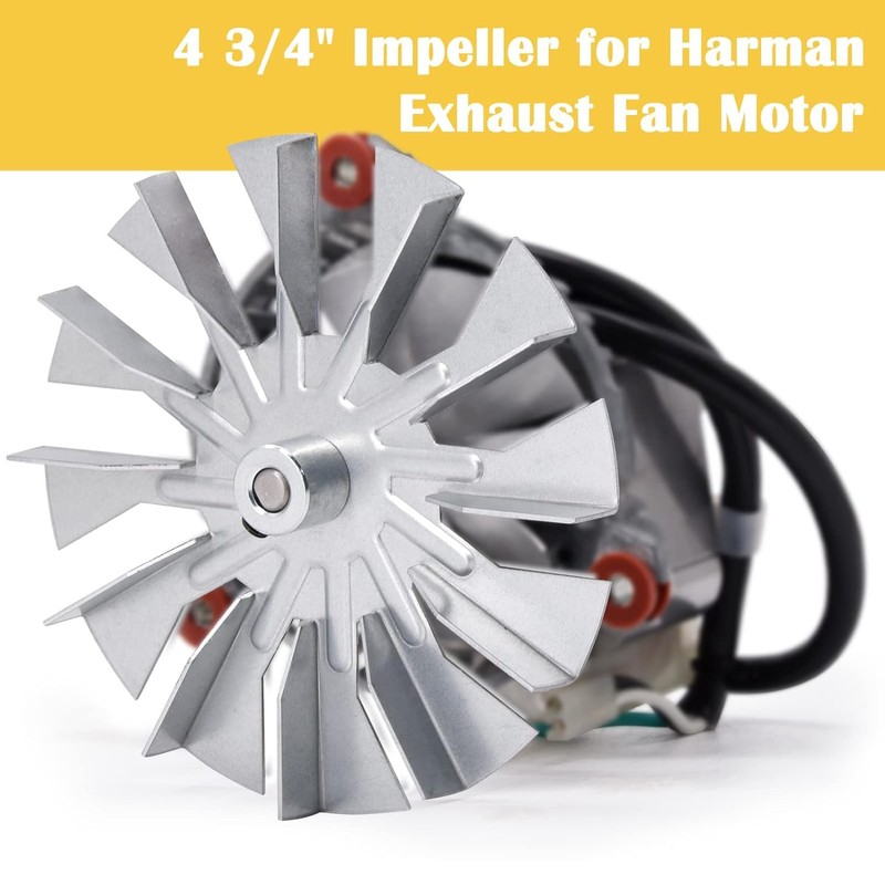 3-21-08639 Combustion Blower Exhaust Fan Motor for Harman Accentra &