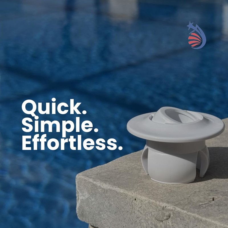 Streamline Easy-Press Pool Return Fitting – Tool-Free, No Glue or