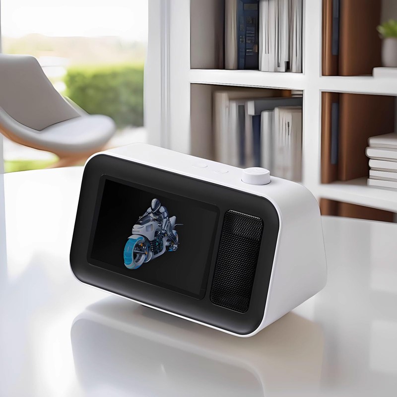 HFZ 3DHologram Bluetooth Speaker with Floating Lyrics Display – Wireless