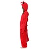 SAZAC Lobster Kigurumi Onesie Costume, Adult, Red