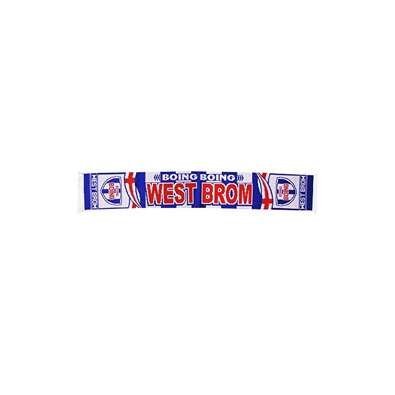 West Bromwich Albion Football Fans Scarf (100% Acrylic)