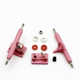 RACOFSB A1 Pro Fingerboard Trucks 36mm 34mm 32mm with New Base and Pivot Cup (34mm Pink)